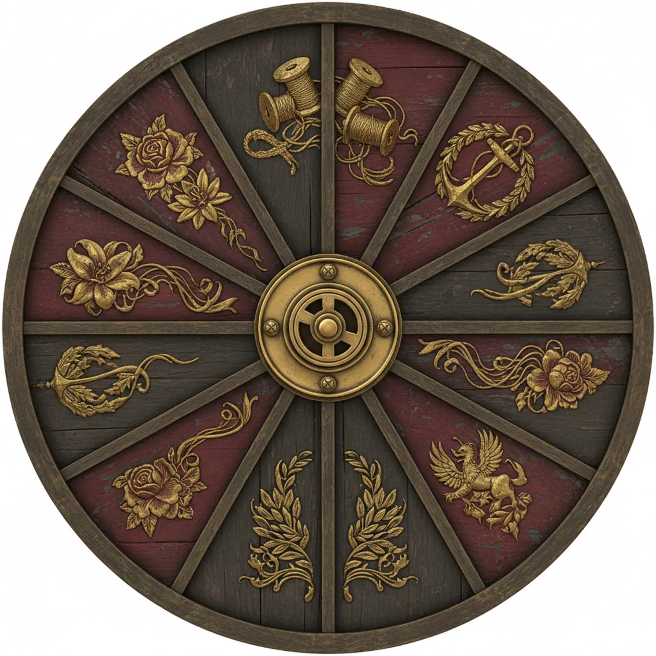 Wooden Waterwheel Board